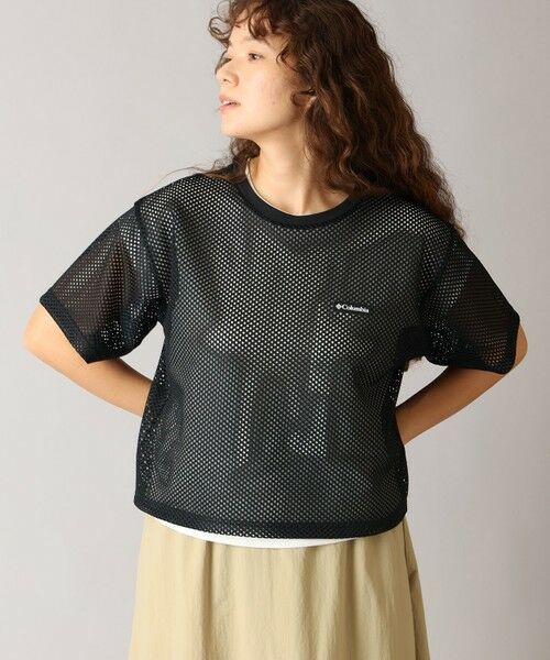 Columbia / コロンビア Tシャツ | Columbia/ ウィメンズトゥリースワローショートスリーブメッシュTシャツ /コロンビア（Black）