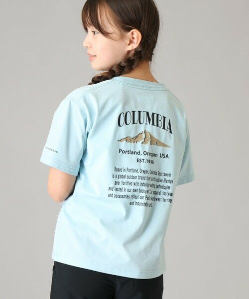 Columbia / コロンビア Tシャツ | Columbia/ キッズアイテム/ ユースコールドベイダッシュグラフィックショートスリーブTシャツ /コロンビア（Marine Light Back Print）