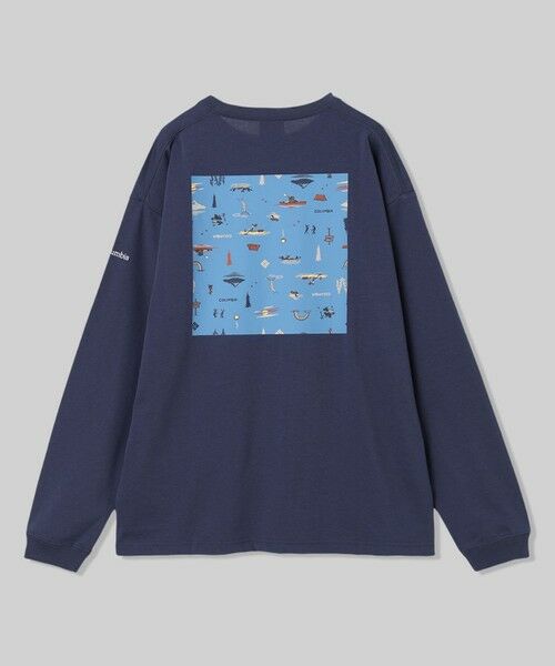 Columbia / コロンビア Tシャツ | Columbia/ レイクトゥアベニューグラフィックロングスリーブTシャツ /コロンビア（Nocturnal）