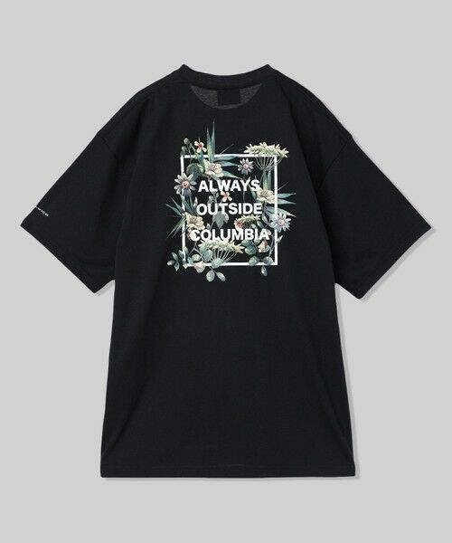 Columbia / コロンビア Tシャツ | Columbia/ エルデンパスグラフィックショートスリーブTシャツ /コロンビア(Black Back Print Botanical)
