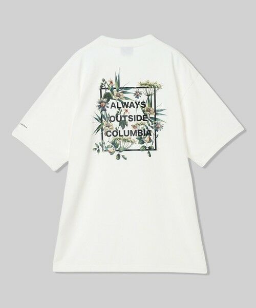 Columbia / コロンビア Tシャツ | Columbia/ エルデンパスグラフィックショートスリーブTシャツ /コロンビア(Sea Salt Back Print Botanical)