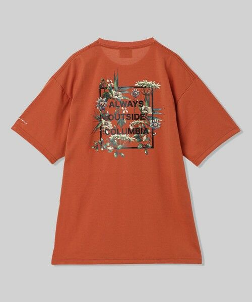 Columbia / コロンビア Tシャツ | Columbia/ エルデンパスグラフィックショートスリーブTシャツ /コロンビア(Teak Brown Back Print Botanical)