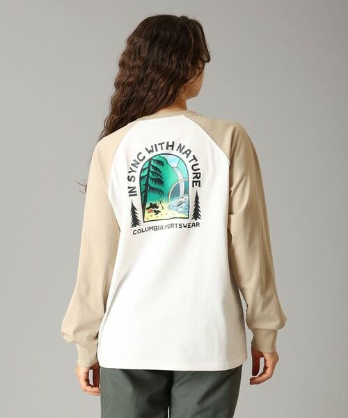 Columbia / コロンビア Tシャツ | Columbia/ ウィメンズレイクトゥーアベニューロングスリーブクルー /コロンビア（Sandy Tan）