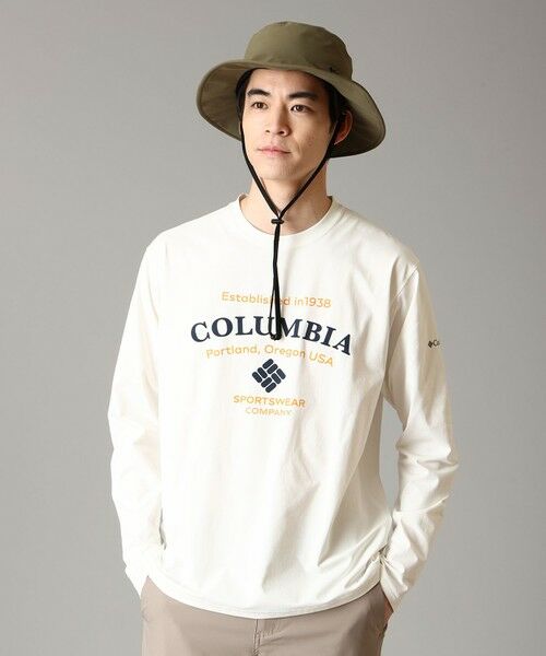Columbia / コロンビア Tシャツ | Columbia/ ライトキャニオングラフィックロングスリーブクルー /コロンビア(Sea Salt)