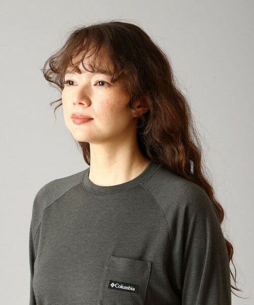 Columbia / コロンビア Tシャツ | Columbia/ ウィメンズトランキルピークロングスリーブポケットTシャツ /コロンビア | 詳細3