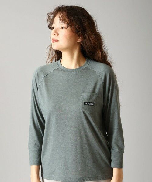 Columbia / コロンビア Tシャツ | Columbia/ ウィメンズトランキルピークロングスリーブポケットTシャツ /コロンビア | 詳細13