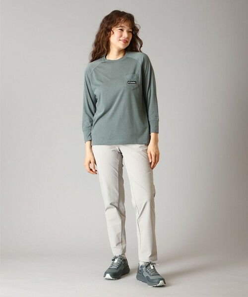 Columbia / コロンビア Tシャツ | Columbia/ ウィメンズトランキルピークロングスリーブポケットTシャツ /コロンビア | 詳細20