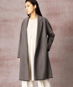 COMME CA COMFORT / コムサ・コンフォート（Lサイズ） その他アウター | 〔TALLサイズ〕チェスター フリース コート