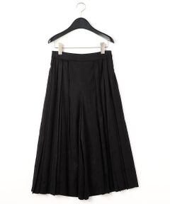 COMME CA COMFORT / コムサ・コンフォート（Lサイズ） ショート・ハーフ・半端丈パンツ | 〔TALLサイズ〕スエード キュロットパンツ