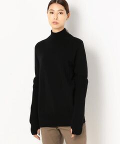 COMME CA COMFORT / コムサ・コンフォート（Lサイズ） ニット・セーター | 〔TALLサイズ〕アームウォーマー付き ニットプルオーバー