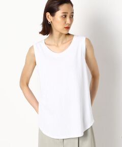 COMME CA COMFORT / コムサ・コンフォート（Lサイズ） タンクトップ | 〔TALLサイズ〕天竺 タンクトップ