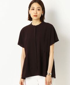 〔TALLサイズ〕ヴィンテージストレッチシフォン ブラウス