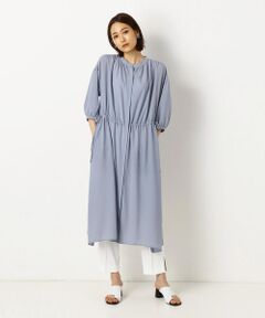 〔TALLサイズ〕ヴィンテージストレッチシフォン シャツ