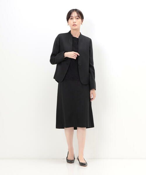 COMME CA COMFORT / コムサ・コンフォート（Lサイズ） ミニ・ひざ丈スカート | 〔TALLサイズ〕【セットアップ対応】ツイードスカート | 詳細11