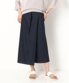 COMME CA COMFORT / コムサ・コンフォート（Lサイズ） ロング・マキシ丈スカート | 〔TALLサイズ〕【セットアップ対応】デニム調スラブストレッチ タイトスカート