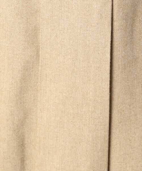 COMME CA COMFORT / コムサ・コンフォート（Lサイズ） ミニ・ひざ丈スカート | 〔TALLサイズ〕ストレッチフラノ デザインスカート | 詳細6
