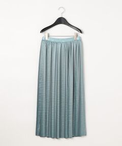 COMME CA COMFORT / コムサ・コンフォート（Lサイズ） ロング・マキシ丈スカート | 2mm幅 細プリーツスカート