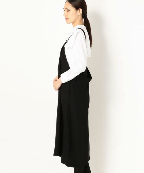 COMME CA COMFORT / コムサ・コンフォート（Lサイズ） ドレス | 〔+サイズ〕ゆったり ジャンパースカート | 詳細3