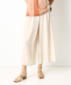 COMME CA COMFORT / コムサ・コンフォート（Lサイズ） その他パンツ | 〔+サイズ〕【洗える／速乾性】ゴム ガウチョパンツ