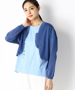 COMME CA COMFORT / コムサ・コンフォート（Lサイズ） カーディガン・ボレロ | ニット ショート ブルゾン