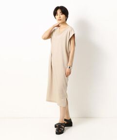 COMME CA COMFORT / コムサ・コンフォート（Lサイズ） ドレス | 〔TALLサイズ〕【セットアップ対応】ＴＣポンチ ワンピース