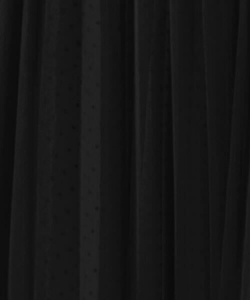 COMME CA COMFORT / コムサ・コンフォート（Lサイズ） ロング・マキシ丈スカート | 〔TALLサイズ〕【リバーシブル】 フロッキードットチュール スカート | 詳細12