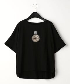 〔TALLサイズ〕香水瓶モチーフ 刺繍Ｔシャツ