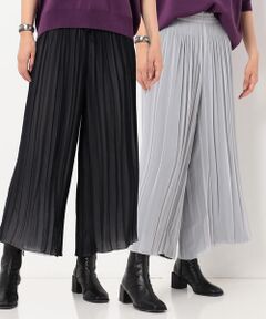 COMME CA COMFORT / コムサ・コンフォート（Lサイズ） その他パンツ | 〔TALLサイズ〕【リバーシブル】ポリエステルシフォン シフォンパンツ