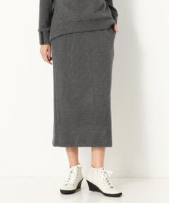 COMME CA COMFORT / コムサ・コンフォート（Lサイズ） ロング・マキシ丈スカート | 〔+サイズ〕【セットアップ対応】ニットコール タイトスカート
