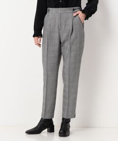 COMME CA COMFORT / コムサ・コンフォート（Lサイズ） ショート・ハーフ・半端丈パンツ | 〔TALLサイズ〕【セットアップ対応】２ＷＡＹストレッチシアバターグレンチェック柄 パンツ