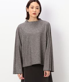 COMME CA COMFORT / コムサ・コンフォート（Lサイズ） カットソー | 〔 TALLサイズ 〕 【セットアップ対応】千鳥ジャージー プルオーバー
