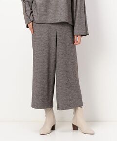 COMME CA COMFORT / コムサ・コンフォート（Lサイズ） ショート・ハーフ・半端丈パンツ | 〔 TALLサイズ 〕 【セットアップ対応】千鳥ジャージー パンツ