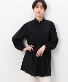 COMME CA COMFORT / コムサ・コンフォート（Lサイズ） シャツ・ブラウス | 〔 TALLサイズ 〕 スパンローンチュニック シャツ