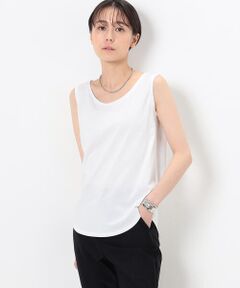 COMME CA COMFORT / コムサ・コンフォート（Lサイズ） タンクトップ | 〔 TALLサイズ 〕 天竺 タンクトップ