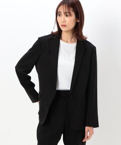 COMME CA COMFORT / コムサ・コンフォート（Lサイズ） テーラードジャケット | 〔 TALLサイズ 〕 【セットアップ対応】ドライトリアセクロス ジャケット