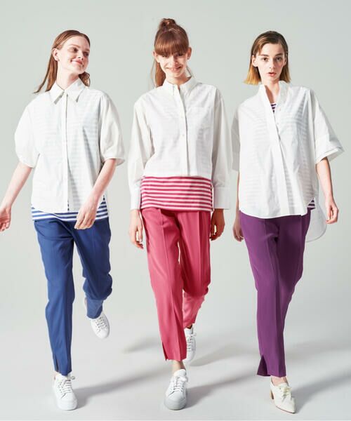 COMME CA COMFORT / コムサ・コンフォート（Lサイズ） その他パンツ | 〔 TALLサイズ 〕 ドライトリアセクロス パンツ | 詳細8