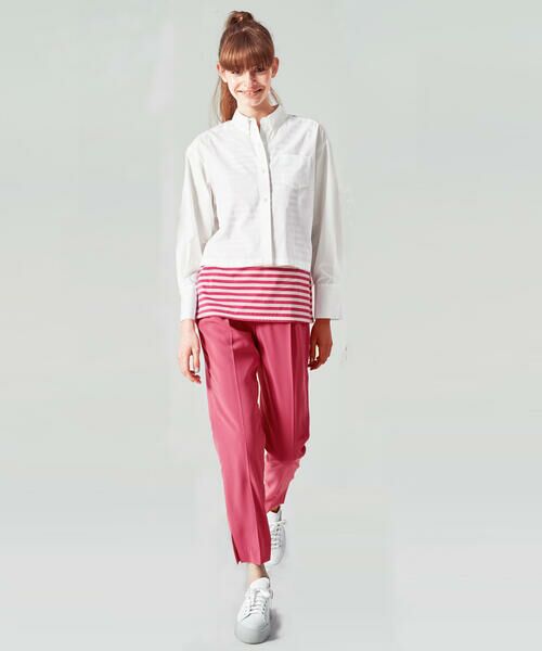 COMME CA COMFORT / コムサ・コンフォート（Lサイズ） その他パンツ | 〔 TALLサイズ 〕 ドライトリアセクロス パンツ | 詳細9