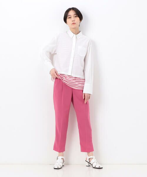 COMME CA COMFORT / コムサ・コンフォート（Lサイズ） その他パンツ | 〔 TALLサイズ 〕 ドライトリアセクロス パンツ | 詳細5