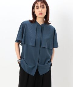 〔 TALLサイズ 〕 ヴィンテージストレッチシフォンブブラウス