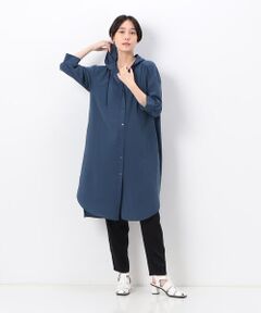 〔 TALLサイズ 〕 ヴィンテージストレッチシフォン シャツ羽織り