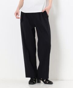 COMME CA COMFORT / コムサ・コンフォート（Lサイズ） その他パンツ | 〔 TALLサイズ 〕 【セットアップ対応】リネントリアセテートストレッチ タックワイドパンツ