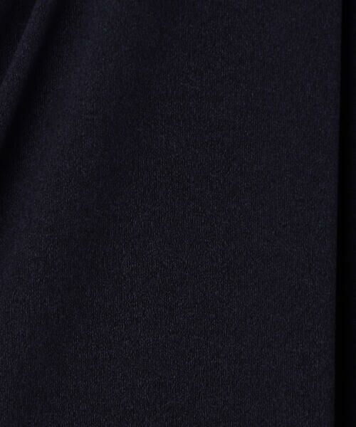 COMME CA COMFORT / コムサ・コンフォート（Lサイズ） ロング・マキシ丈ワンピース | 〔 +サイズ 〕 紙テンセル天竺 肩タックの半袖ドレス | 詳細11