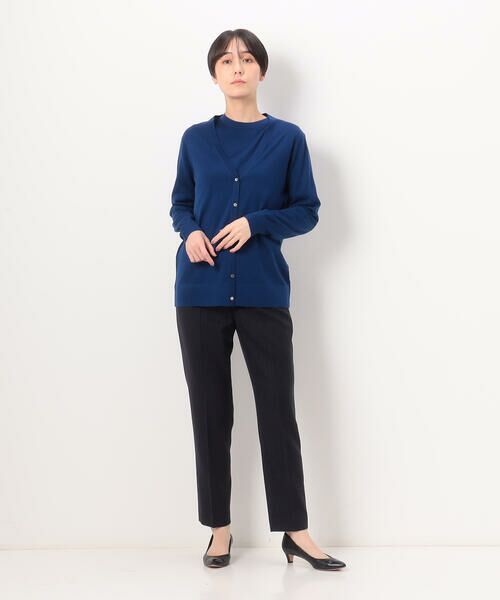 COMME CA COMFORT / コムサ・コンフォート（Lサイズ） その他トップス | 〔 TALLサイズ 〕 【アンサンブル対応】ファインウールニット プルオーバー | 詳細7