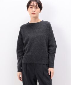 COMME CA COMFORT / コムサ・コンフォート（Lサイズ） ニット・セーター | 〔 TALLサイズ 〕 バイヤス柄 ニットプルオーバー