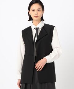 COMME CA COMFORT / コムサ・コンフォート（Lサイズ） ベスト | 〔 TALLサイズ 〕 【セットアップ対応】2WAYストレッチトロ ジレ