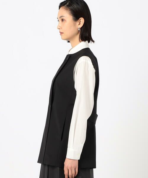 COMME CA COMFORT / コムサ・コンフォート（Lサイズ） ベスト | 〔 TALLサイズ 〕 【セットアップ対応】2WAYストレッチトロ ジレ | 詳細11