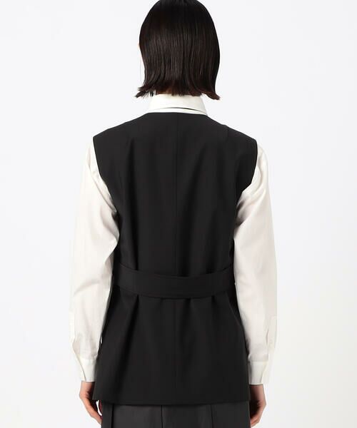 COMME CA COMFORT / コムサ・コンフォート（Lサイズ） ベスト | 〔 TALLサイズ 〕 【セットアップ対応】2WAYストレッチトロ ジレ | 詳細12