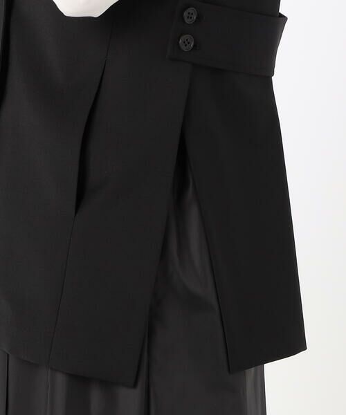 COMME CA COMFORT / コムサ・コンフォート（Lサイズ） ベスト | 〔 TALLサイズ 〕 【セットアップ対応】2WAYストレッチトロ ジレ | 詳細16