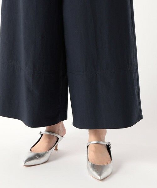 COMME CA COMFORT / コムサ・コンフォート（Lサイズ） その他パンツ | 〔 TALLサイズ 〕 コットンタイプライター ギャザーワイドパンツ | 詳細20