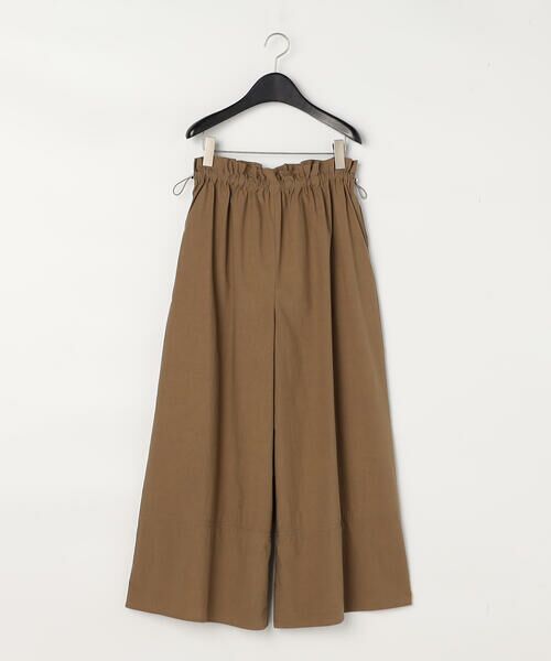 COMME CA COMFORT / コムサ・コンフォート（Lサイズ） その他パンツ | 〔 TALLサイズ 〕 コットンタイプライター ギャザーワイドパンツ | 詳細29